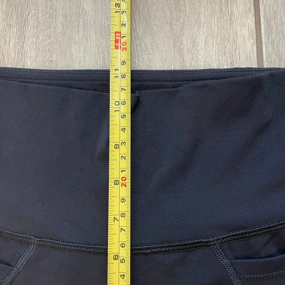 P'tula Jogger Leggings Womens Small Black High Rise Pocket Athleisure Gym - Picture 6 of 9